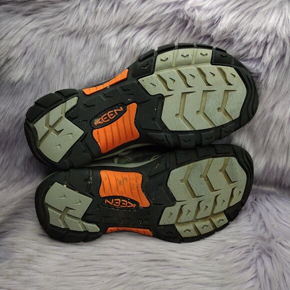 Keen Newport H2 Sandals Shoes Waterproof Slingback Hiking Mens Size 8.5 Gray - Picture 6 of 7